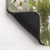 Land Daisy Boeket In Venster Muismat (Hoek)