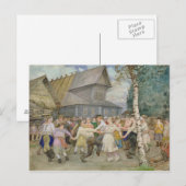 Land Dance, 1917-22 Briefkaart (Voorkant / Achterkant)