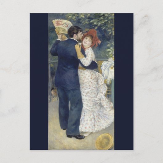 Land Dance Pierre-Auguste Renoir Briefkaart (Voorkant)