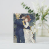 Land Dance - Renoir Impressionist Painting Briefkaart (Staand voorkant)