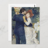 Land Dance - Renoir Impressionist Painting Briefkaart (Voorkant / Achterkant)