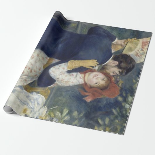 Land Dance - Renoir Impressionist Painting Cadeaupapier (Uitgerold)