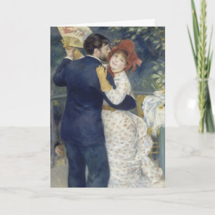 Land Dance - Renoir Impressionist Painting Kaart