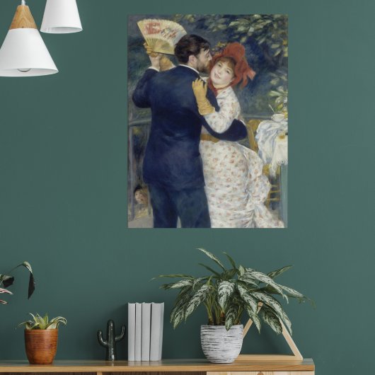 Land Dance - Renoir Impressionist Painting Poster (Woonkamer 1)