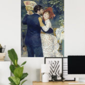 Land Dance - Renoir Impressionist Painting Poster (Thuiskantoor)