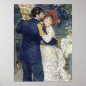 Land Dance - Renoir Impressionist Painting Poster (Voorkant)