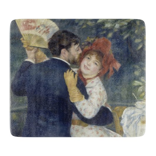 Land Dance - Renoir Impressionist Painting Snijplank (Voorkant)