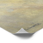 Land Dance van Pierre-Auguste Renoir Poster (Hoek)