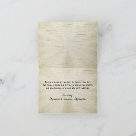  land dank u bedankkaart (Binnen)