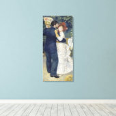 Land Dans door Pierre Renoir,  Kunst Canvas Afdruk (Insitu (Houten vloer))