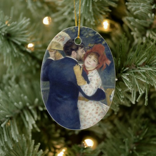 Land Dans door Pierre Renoir,  Kunst Keramisch Ornament (Boom)