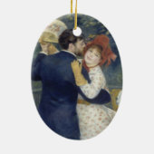 Land Dans door Pierre Renoir,  Kunst Keramisch Ornament (Achterkant)