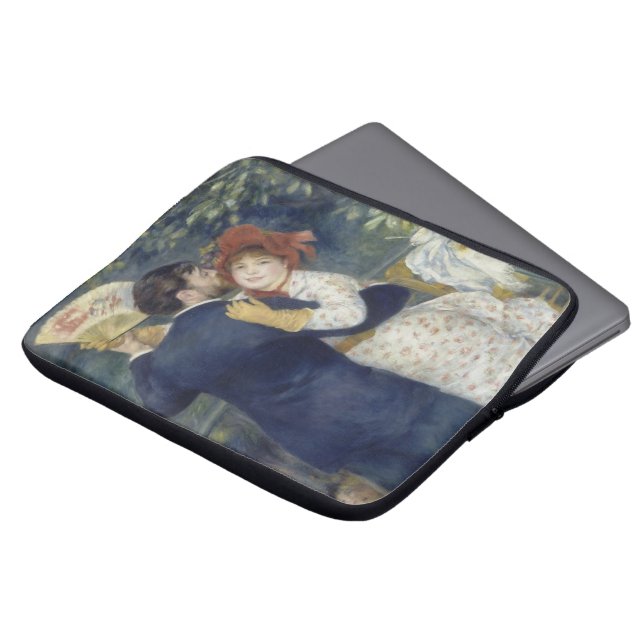 Land Dans door Pierre Renoir,  Kunst Laptop Sleeve (Voorkant top)