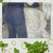 Land Dans door Pierre Renoir,  Kunst Theedoek (Gevouwen)