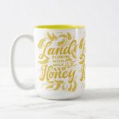 Land dat stroomt met Mok van melk en honing (Links)