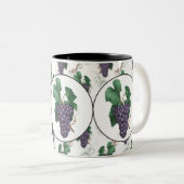 Land druiven fruit koffie mok (Voorkant rechts)