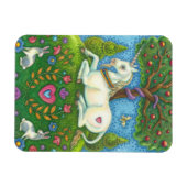 Land Eden Unicorn Serpent MAGNET Magneet (Horizontaal)