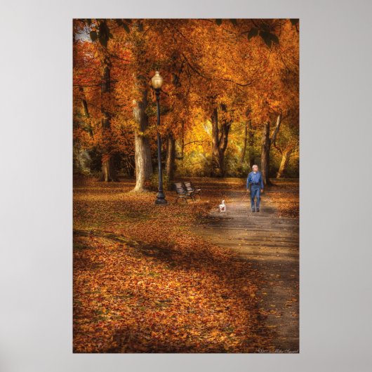 Land - Een wandeling in het park Poster (Voorkant)