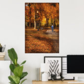 Land - Een wandeling in het park Poster (Thuiskantoor)