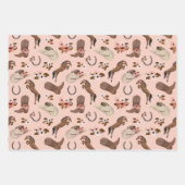 Land en Floral Inpakpapier Vel (Voorkant 3)