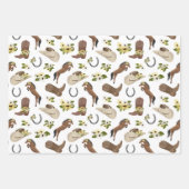 Land en Floral Inpakpapier Vel (Voorkant)