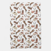 Land- en Floral-keukenhanddoeken Theedoek (Verticaal)