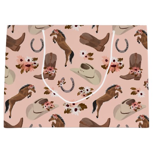 Land en Floral Large Cft Bag Groot Cadeauzakje (Voorkant)