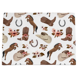 Land en Floral Large Cft Bag Groot Cadeauzakje