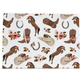 Land en Floral Large Cft Bag Groot Cadeauzakje (Achterkant)