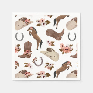 Land en Floral Napkins Servet