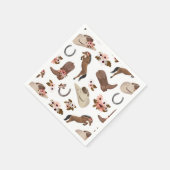 Land en Floral Napkins Servet (Hoek)