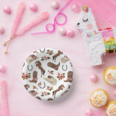 Land en Floral Papieren Kommen (Feest)