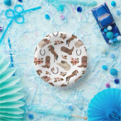 Land en Floral Papieren Kommen (Feest)