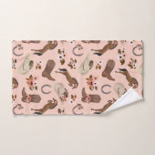 Land en Floral roze Bad Handdoek (Handdoek)