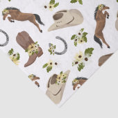 Land en Floral Tissuepapier (Detail)