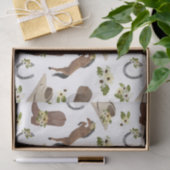 Land en Floral Tissuepapier (Geschenk)