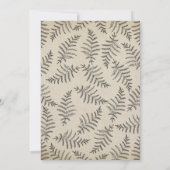 Land en Rustiek 1 Verjaardag Fotouitnodiging Kaart (Achterkant)