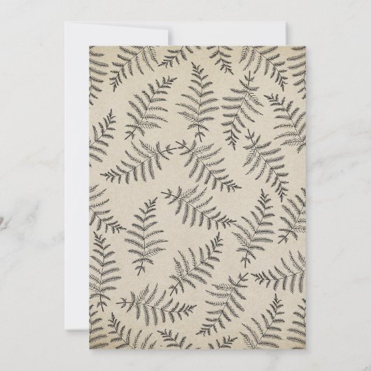 Land en Rustiek 1 Verjaardag Fotouitnodiging Kaart (Achterkant)