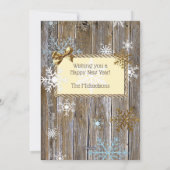 Land en Western Cowboy Boots Christmas Kaart (Achterkant)