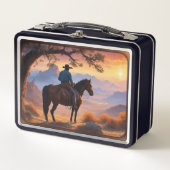 Land en Western Cowboy Horse (Voorkant)