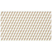 Land- en Westerne bruiloft Cowboy Boots Tafelkleed (Voorkant (Horizontaal))