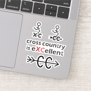 Land en XC Sticker