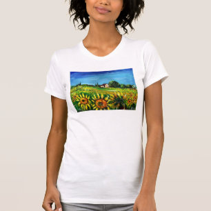 LAND- EN ZONNEMERS IN TUSCANY T-SHIRT