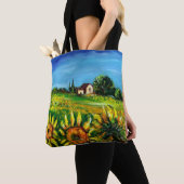 LAND- EN ZONNEMERS IN TUSCANY TOTE BAG (Dichtbij)