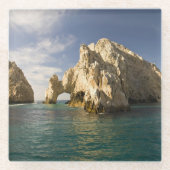 Land End, Arch bij Cabo San Lucas, Baja Glazen Onderzetter (Voorkant)