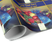 Land Fair Fruit Prijs Gepersonaliseerd Cadeaupapier (Rol Hoek)