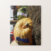 Land Fair Giant Pumpkin Blue Ribbon Legpuzzel (Verticaal)