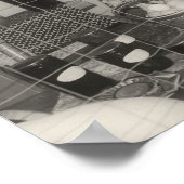 Land Fair producten vertonen gedeeltelijke kleur Poster (Hoek)