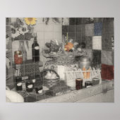 Land Fair producten vertonen gedeeltelijke kleur Poster (Voorkant)