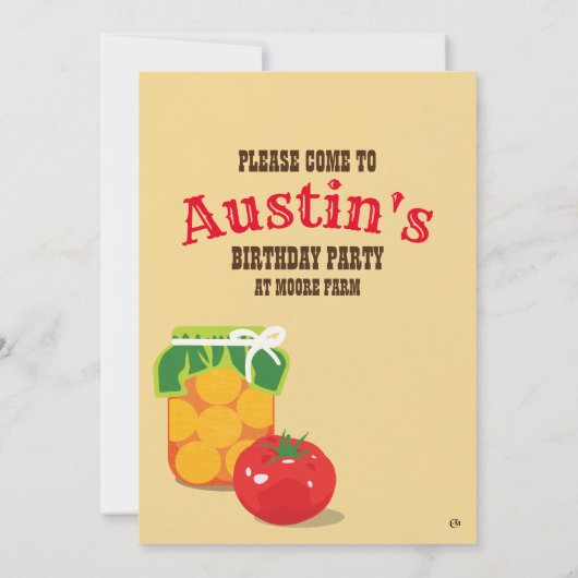 land fair stilleven kaart (Achterkant)